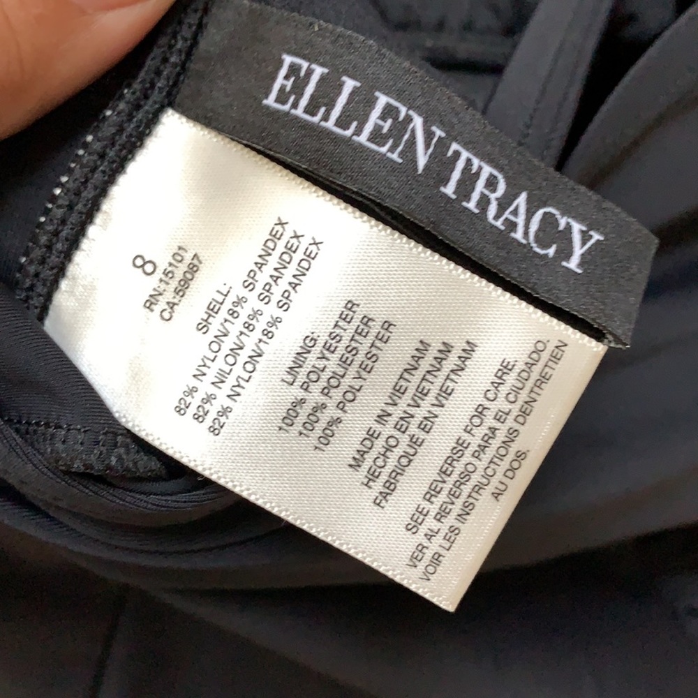 NWOT black tummy control one piece bathing suit - Picture 6 of 6